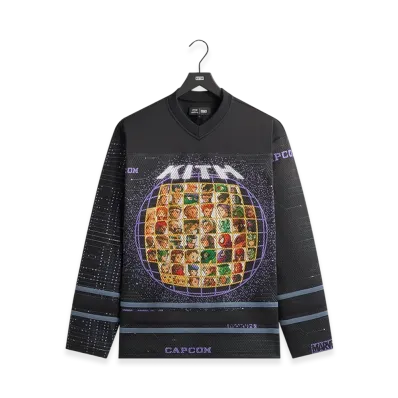 Kith x Marvel vs. Capcom Character Select Malik Jersey "Black"