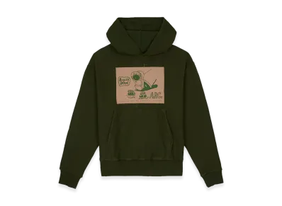A.P.C. x Brain Dead Stomp Hoodie "Forest"