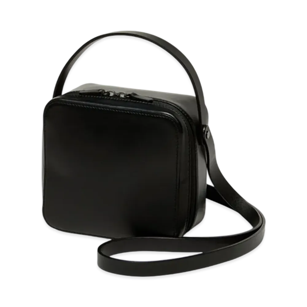 AURALEE Leather Shoulder Bag Made By Aeta "Black"