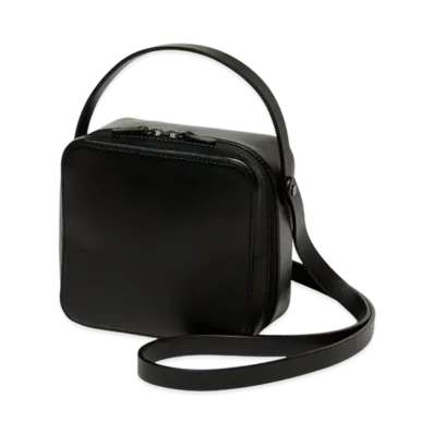 AURALEE Leather Shoulder Bag Made By Aeta "Black"