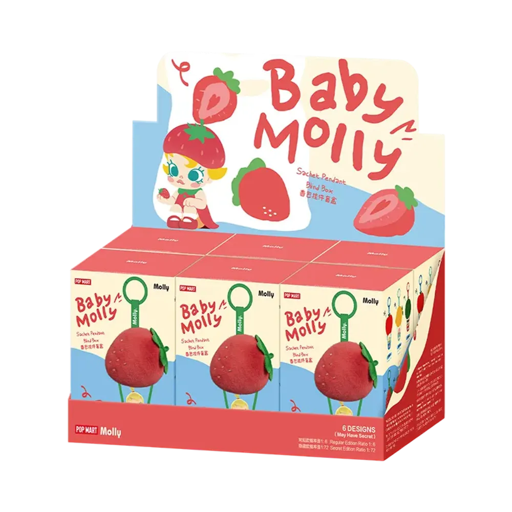 POP MART Baby Molly Fruity Aroma Series- Sachet Pendant Blind Box [Assortment Box]