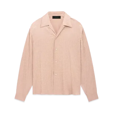 AMIRI Ma Quad Long Sleeve Shirt "Blush"