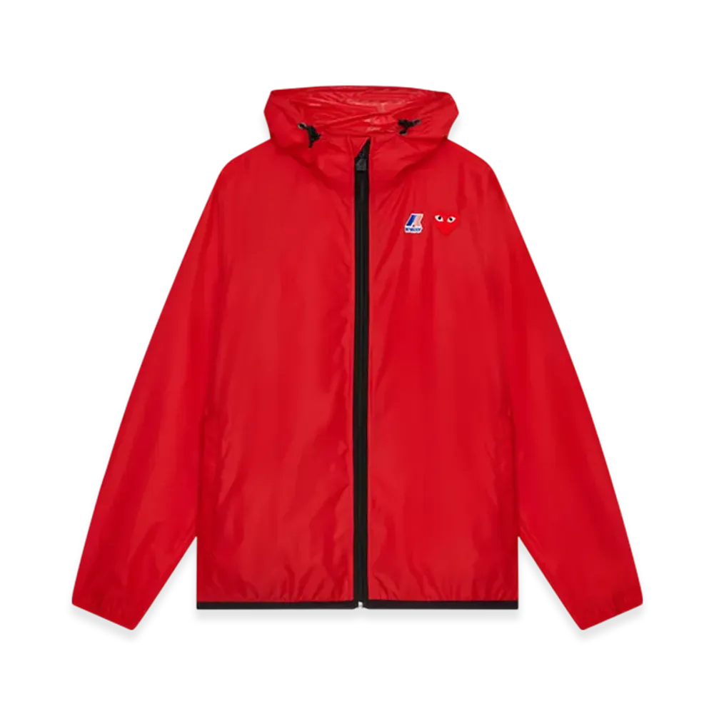 PLAY COMME des GARCONS K-Way Full Zip "Red"