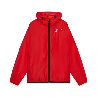 PLAY COMME des GARCONS K-Way Full Zip "Red"