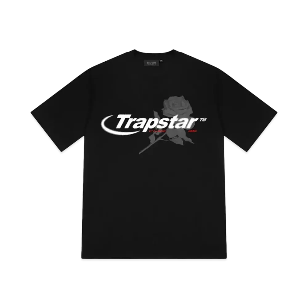 TRAPSTAR Hyperdrive Rose Tee "Black"
