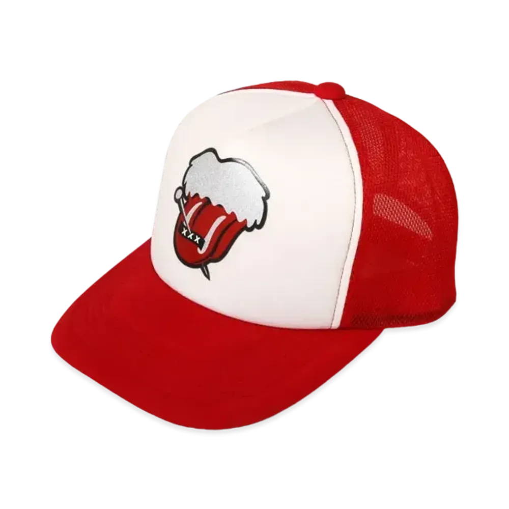 GOD SELECTION XXX x NUMBER (N)INE MESH CAP "Red"