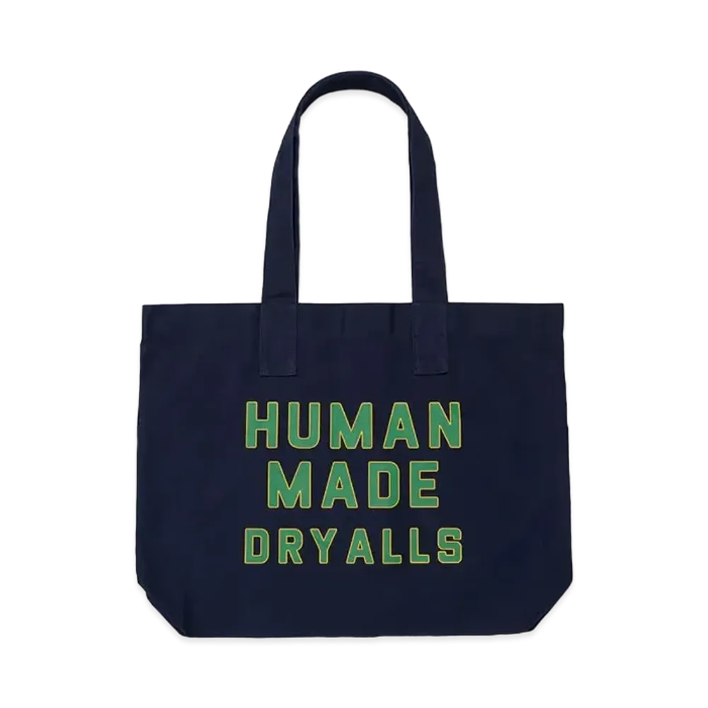 HUMAN MADE Canvas Tote "Navy"