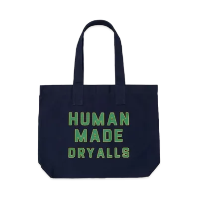 HUMAN MADE Canvas Tote "Navy"
