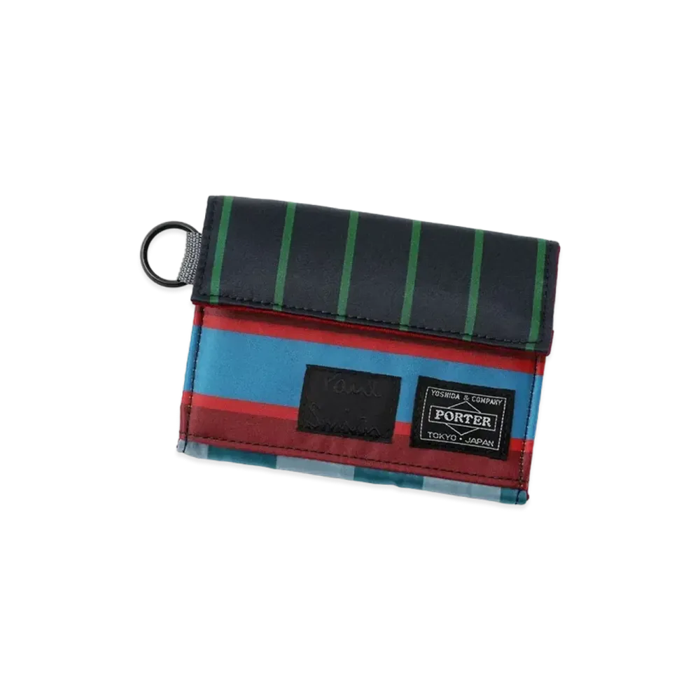 PORTER x Paul Smith Wallet "Red"
