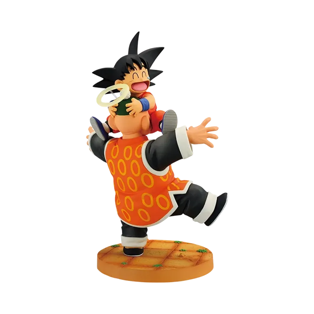 BANDAI "Ichiban Kuji" -Dragon Ball DRAGON HISTORY II- Last One Prize Son Goku & Grandpa Son Gohan Revible Moment