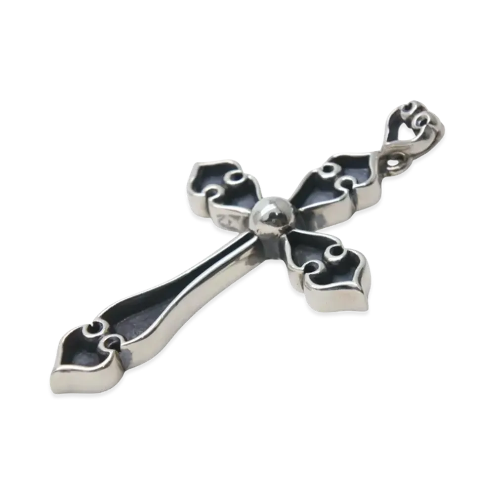Chrome Hearts Spade Cross Large Pendant "Silver"