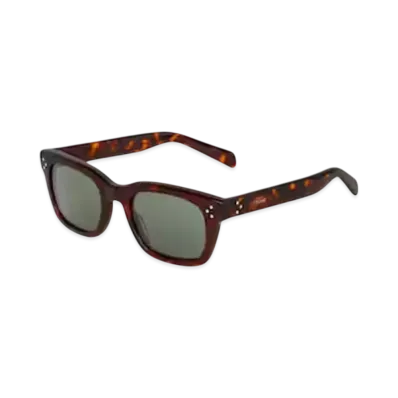 CELINE Black Frame 41 Sunglasses in Acetate "Red Havana"