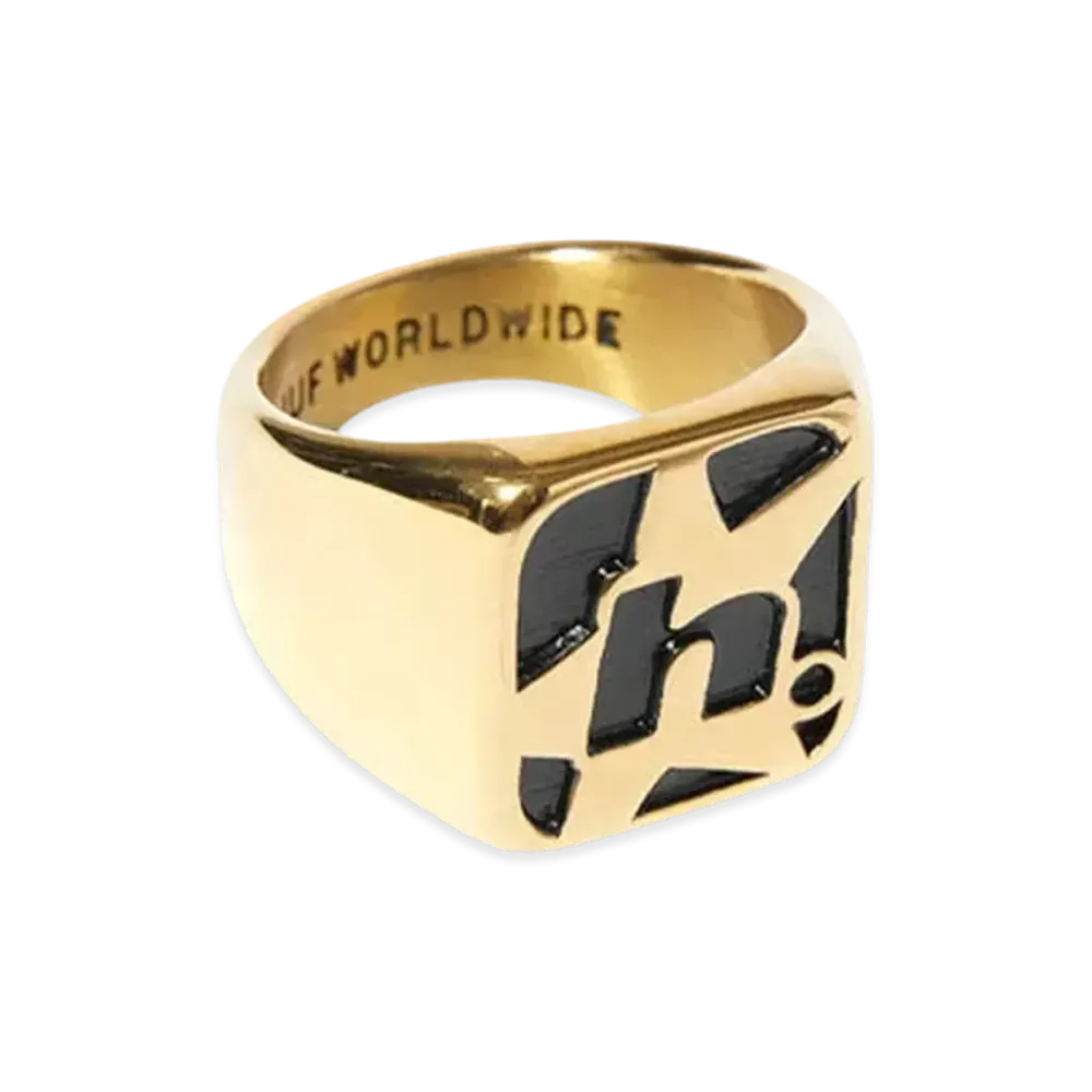 HUF H Star Ring "Gold"