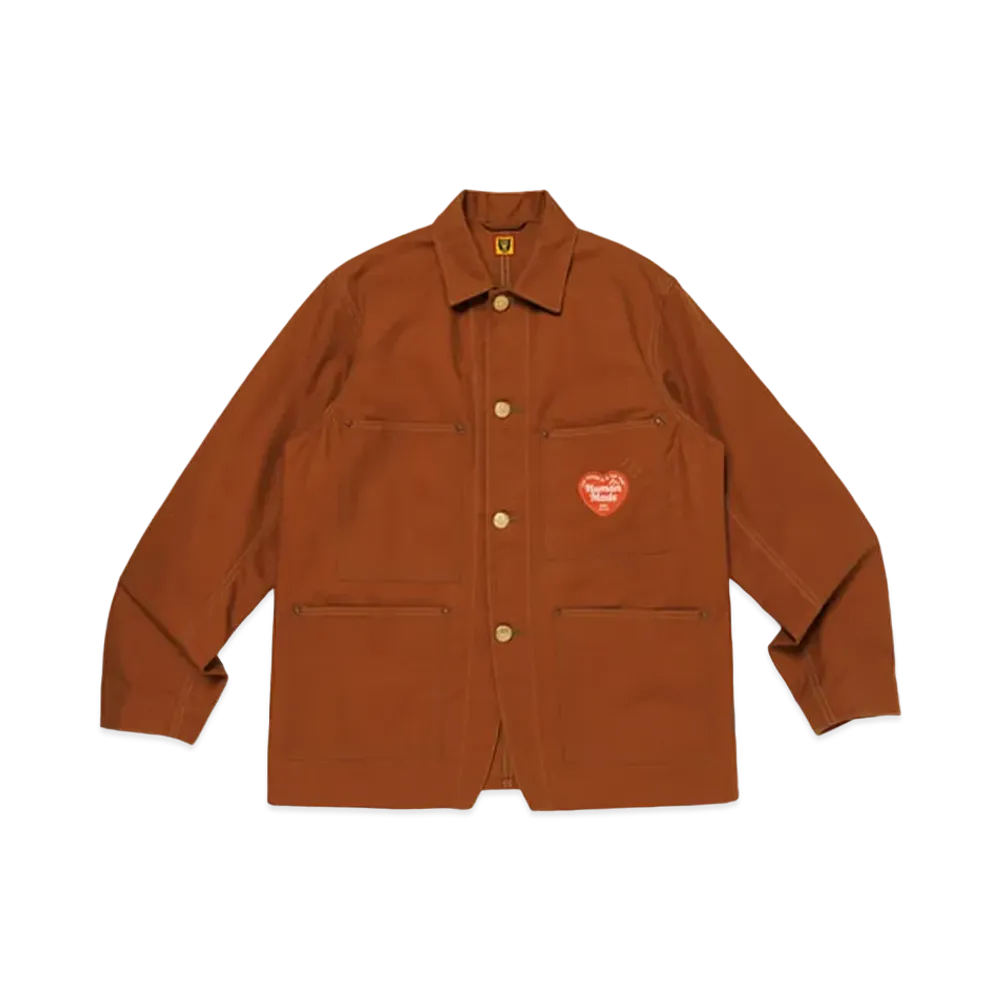 HUMAN MADE Duck Coverall Jacket "Brown"