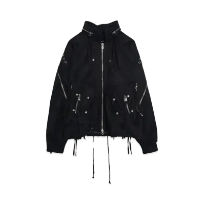 SURGERY Icarus parachute jacket "BLACK"