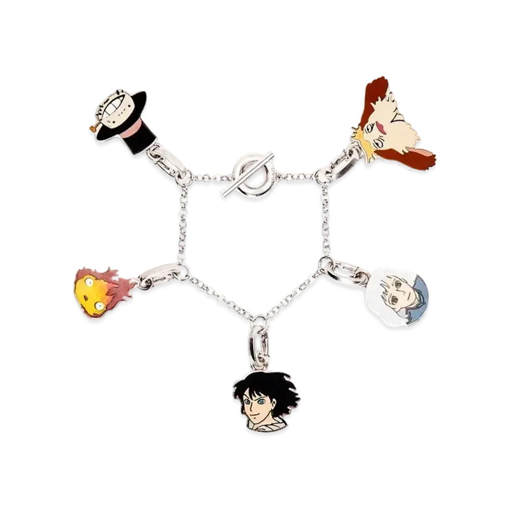 LOEWE x Howl's Moving Castle Howl Chain Bracelet In Sterling Silver "Silver" *Charm Sold Separately