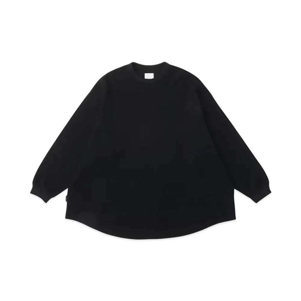 S.F.C Super Big Double Face LS Tee "Black"