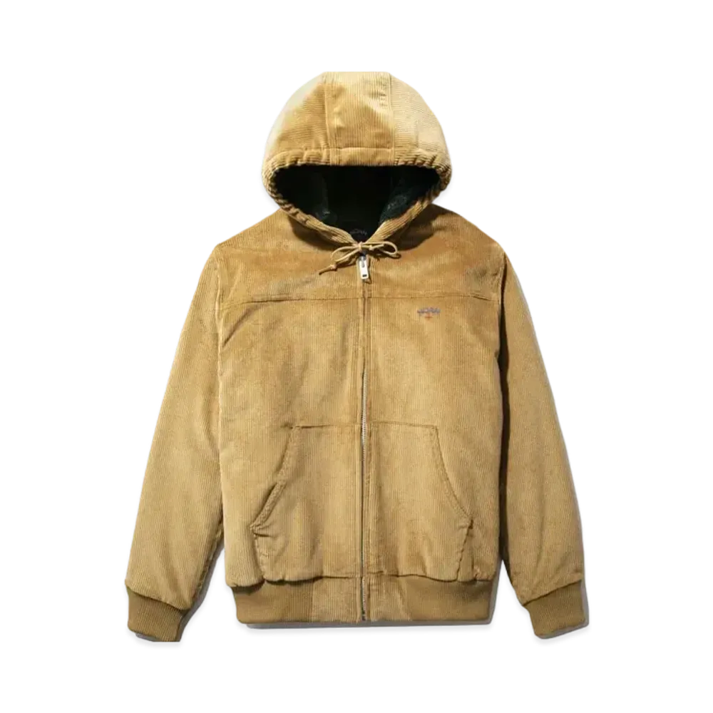 Noah Corduroy Hooded Bomber "Fawn"