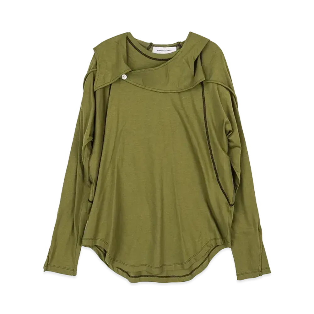 KIKO KOSTADINOV Solon Hooded Top "Khaki"