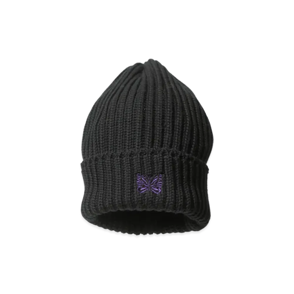 NEEDLES Watch Cap - Merino Wool "Black"
