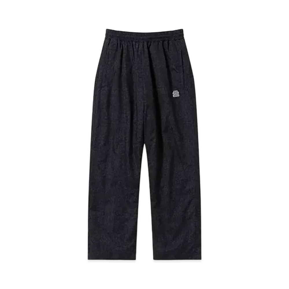 BlackEyePatch OG Label Leopard Patterned Track Pants "Black"