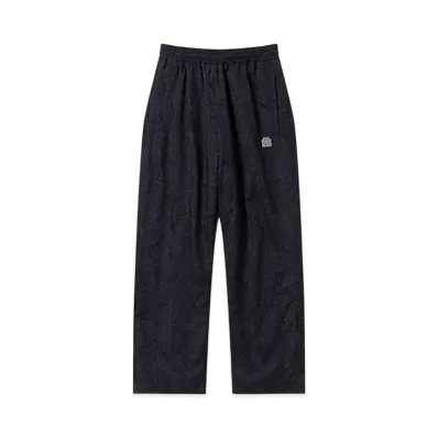 BlackEyePatch OG Label Leopard Patterned Track Pants "Black"