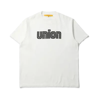 UNION Console S/S Tee "White"