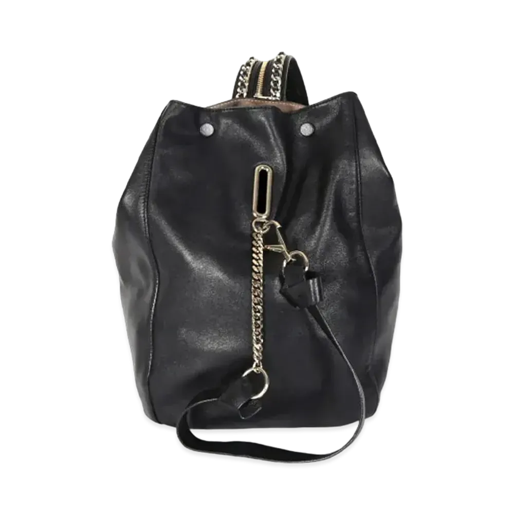 Jimmy Choo Echo Nappa Leather Backpack "Black"
