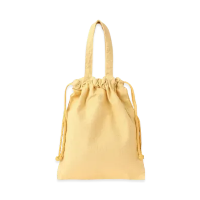 RHC Ron Herman 2 Way Drawstring Tote Bag (S) "Yellow"