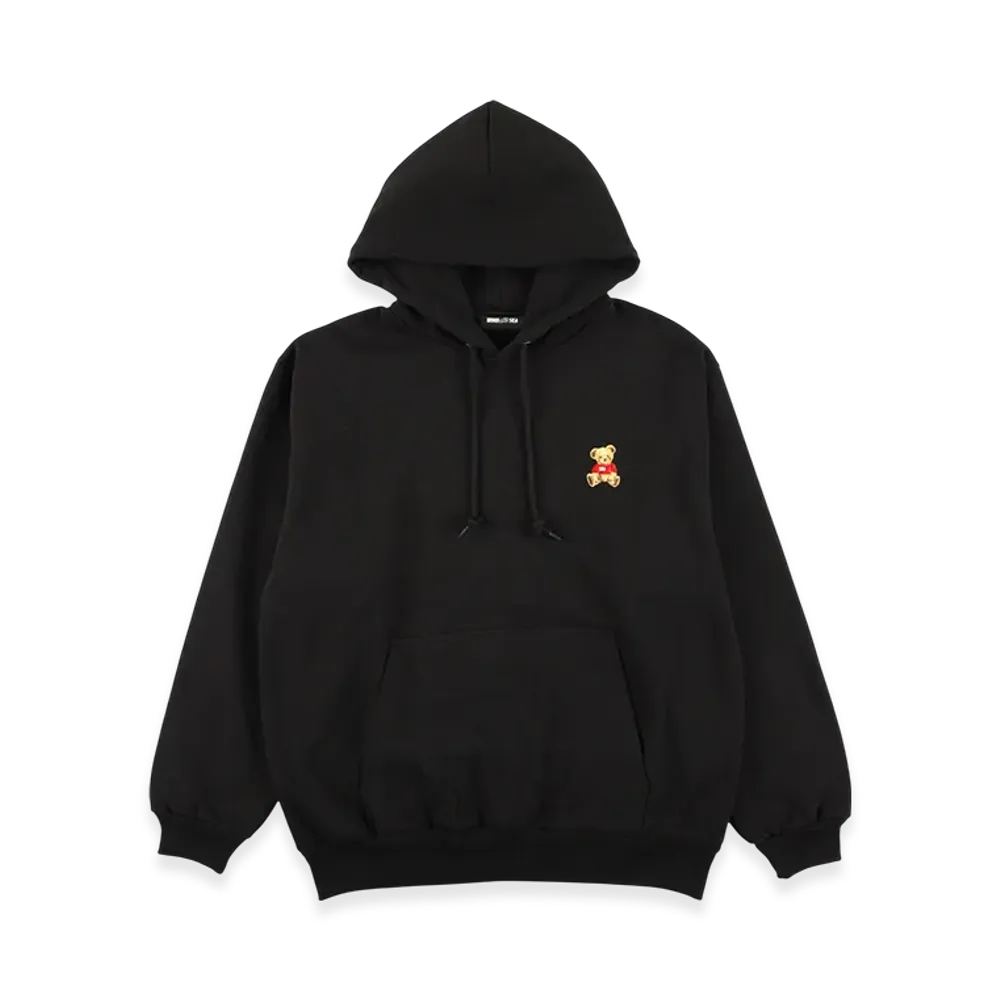 WIND AND SEA Bear Hoodie "Black"