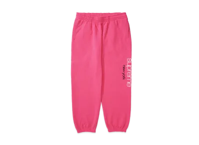 Supreme Classic Logo Sweatpant "Bright Fuchsia"