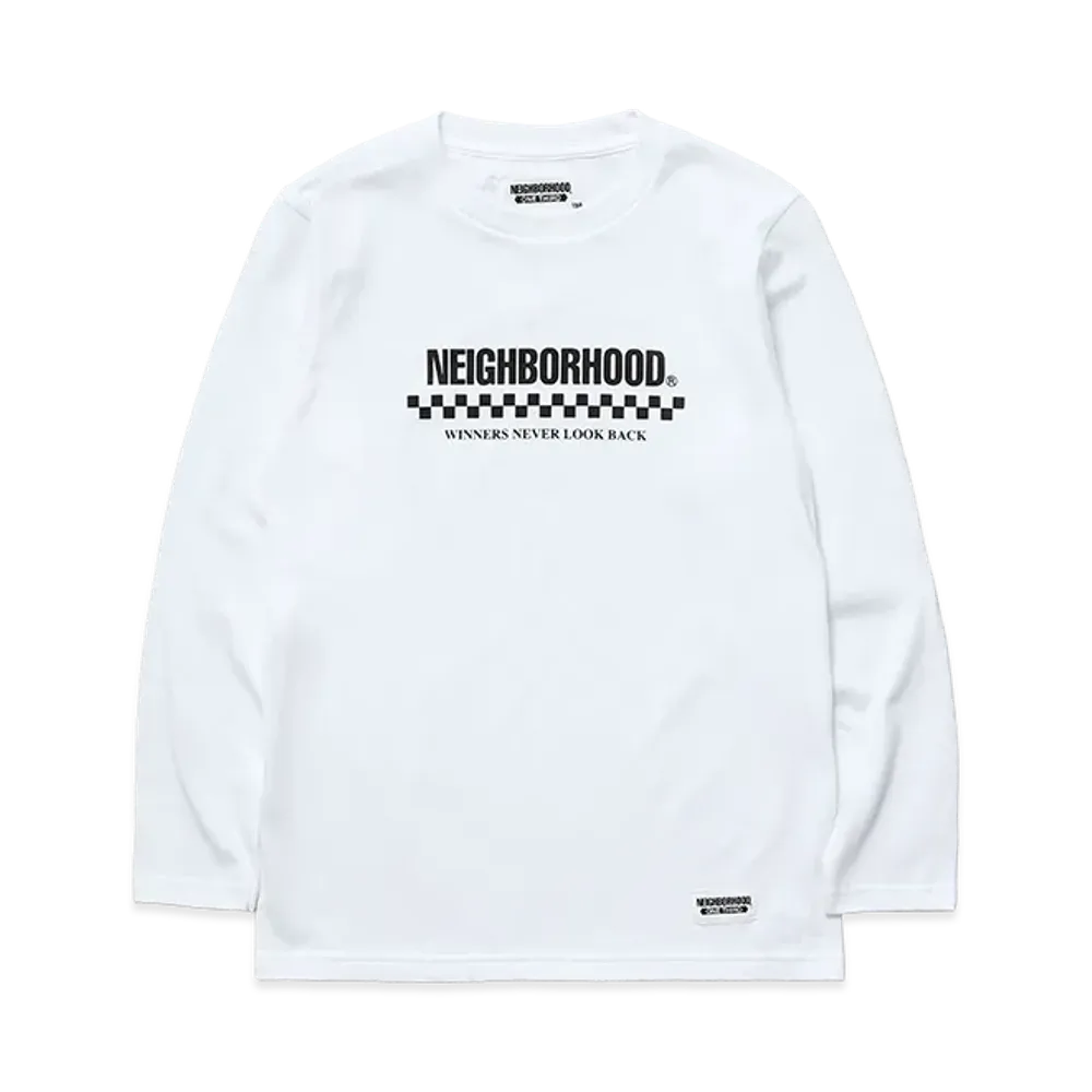 NEIGHBORHOOD Kids OT Tee LS-2 "White"