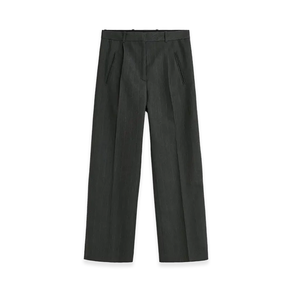 OUR LEGACY Women's Universe Trouser "Shark Pinstripe Herringbone"