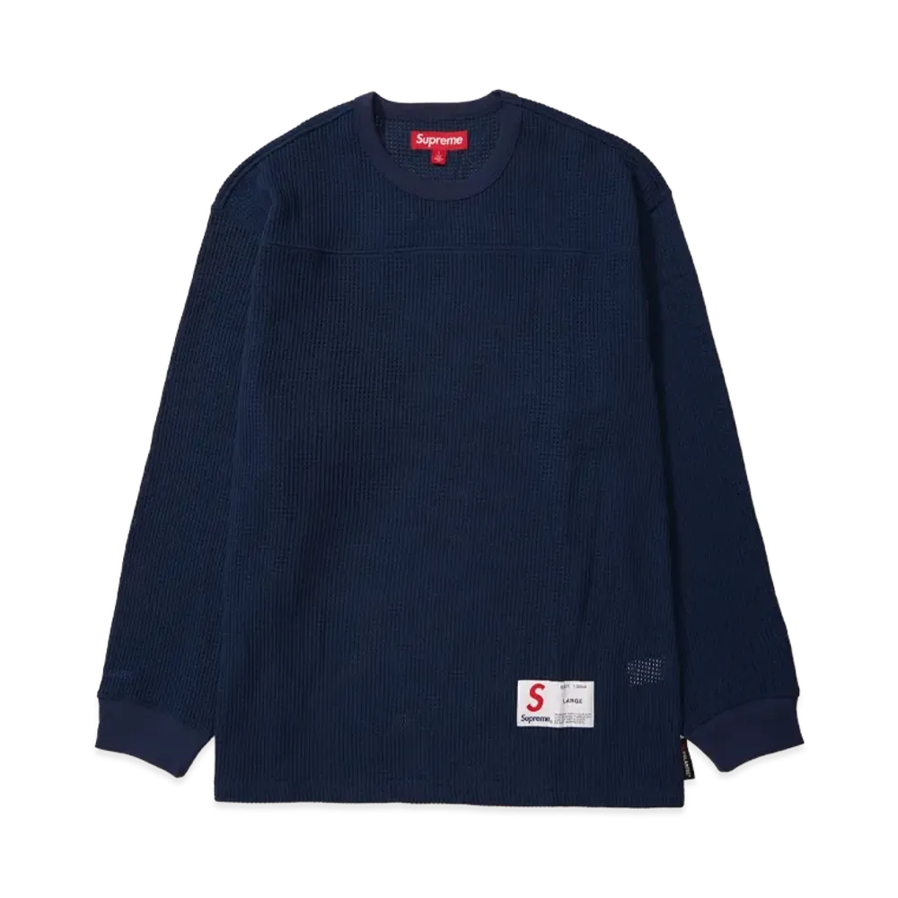 Supreme Polartec Mesh L/S Football Top "Navy"