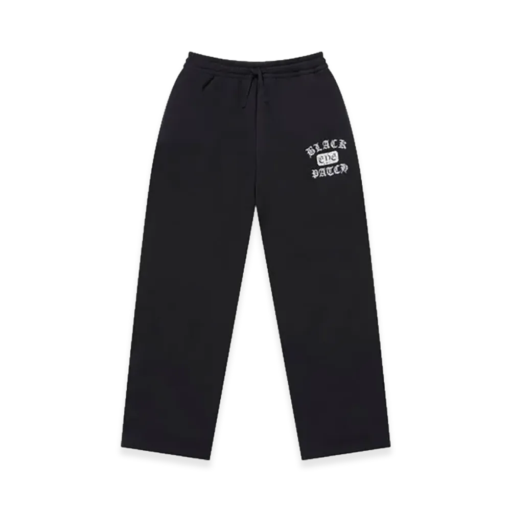 BlackEyePatch Rhinestoned OE Logo Sweat Pants "Black"