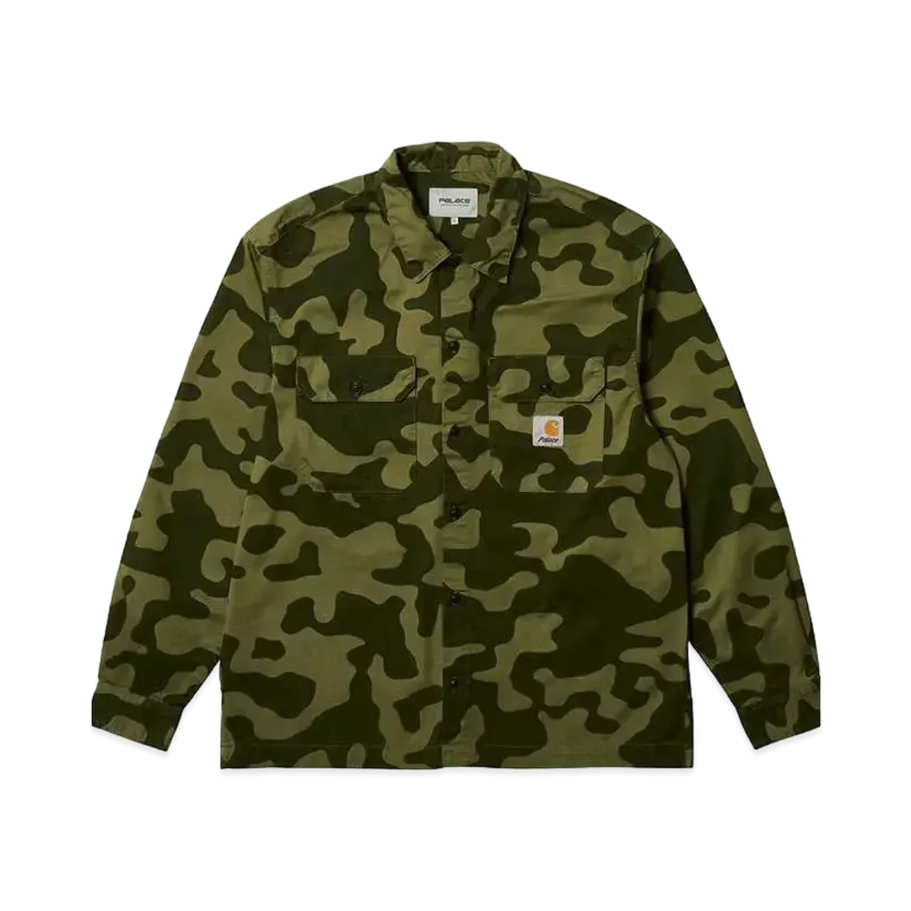 PALACE x Carhartt Wip Master Shirt "Camo"