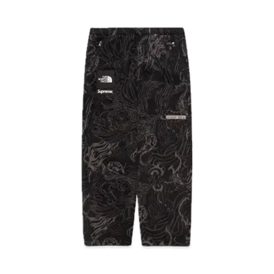 Supreme x The North Face Steep Tech Fleece Pant "Black Dragon"