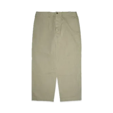 Supreme Washed Herringbone Chino Pant "Olive"