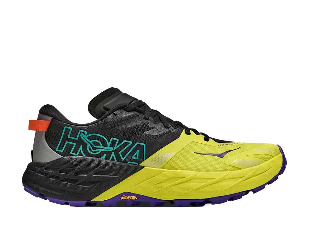 Hoka Speedgoat 7 "Black/Hoka Citrus"