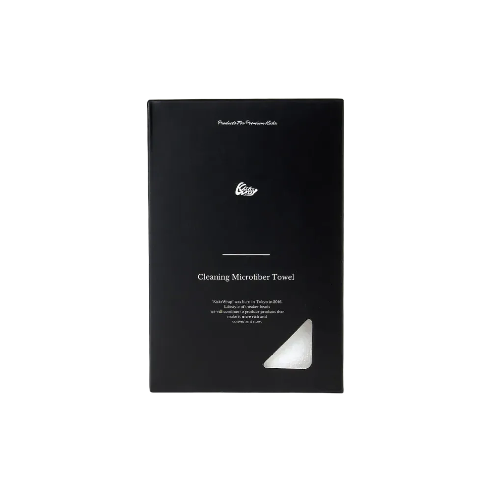 KicksWrap Cleaning Microfiber Towel "WHITE"