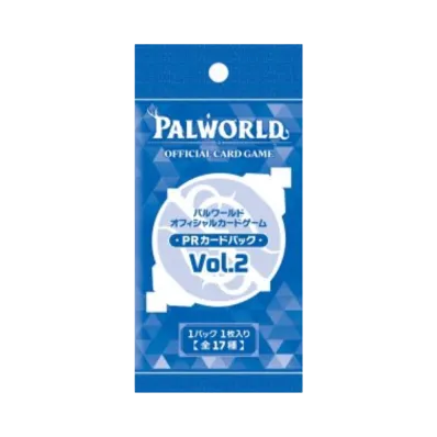 パルワールド オフィシャルカードゲーム プロモーションカード「PRカードパック Vol.2」パック