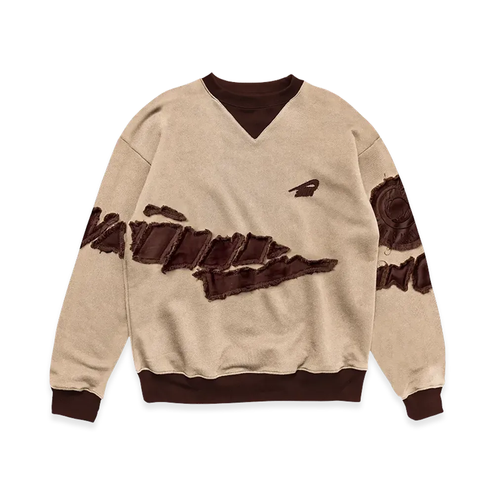 Travis Scott Cactus Jack x Nike Cactus Court Prep Applique Crewneck "Blue"