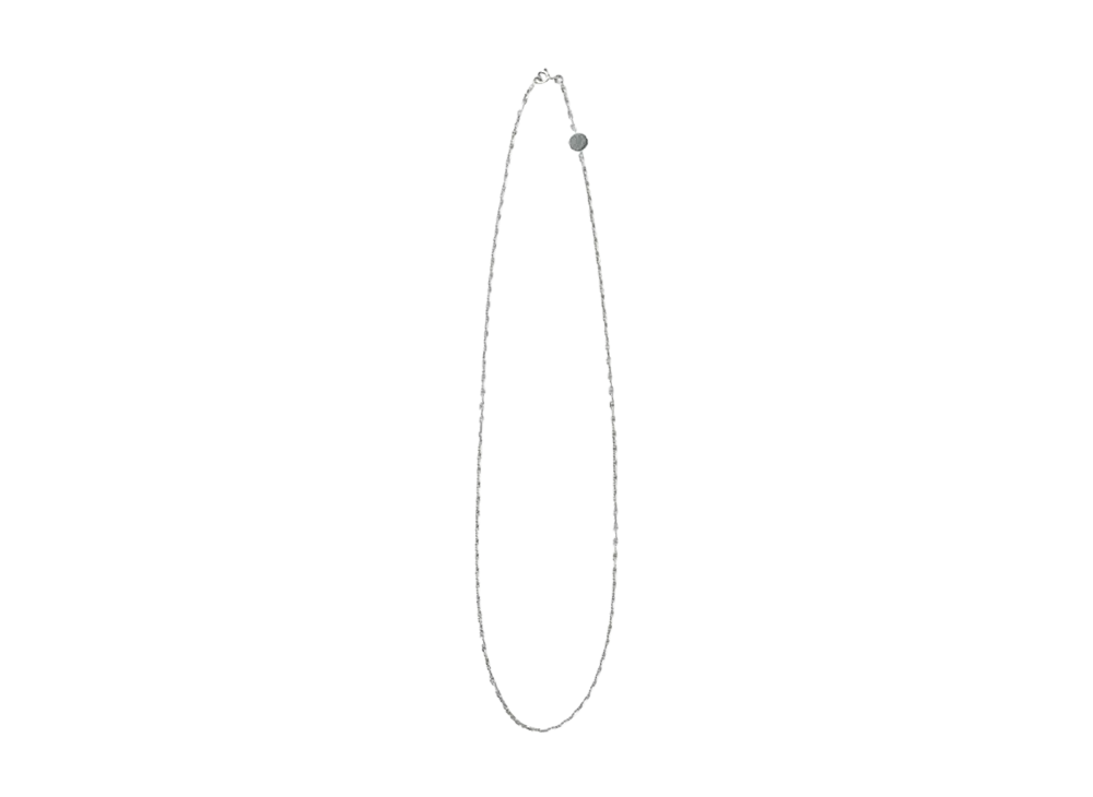 Hermes Mini Chaine d'Ancre Necklace 50cm "Silver"
