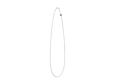 Hermes Mini Chaine d'Ancre Necklace 50cm "Silver"