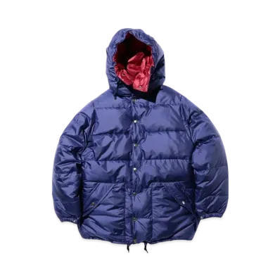 BEAMS Expedition Down Parka II "Eggplant"