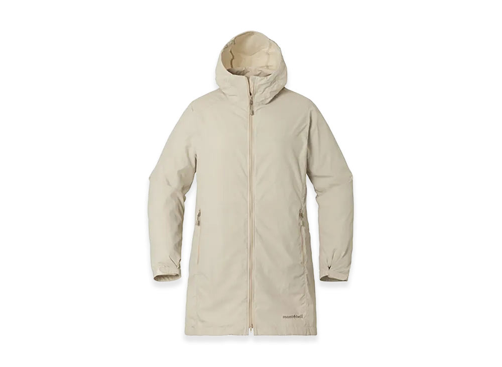 mont-bell Women's O.D. Long Parka "Ivory"