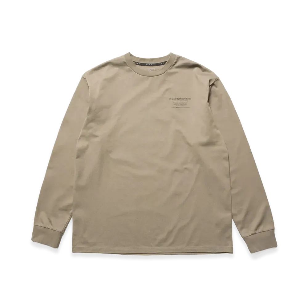F.C.Real Bristol Spirit L/S Tee "Greige"