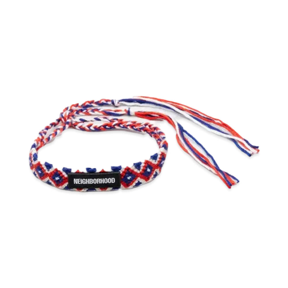 NEIGHBORHOOD Braiding Bracelet "Blue"
