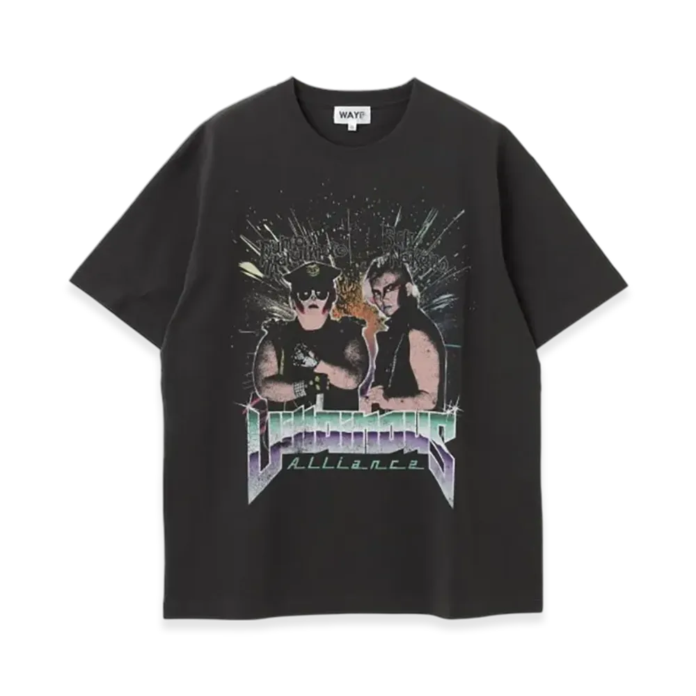 BEAMS x Wave Music x Gokuaku Doumeimei / T-Shirt "Black"