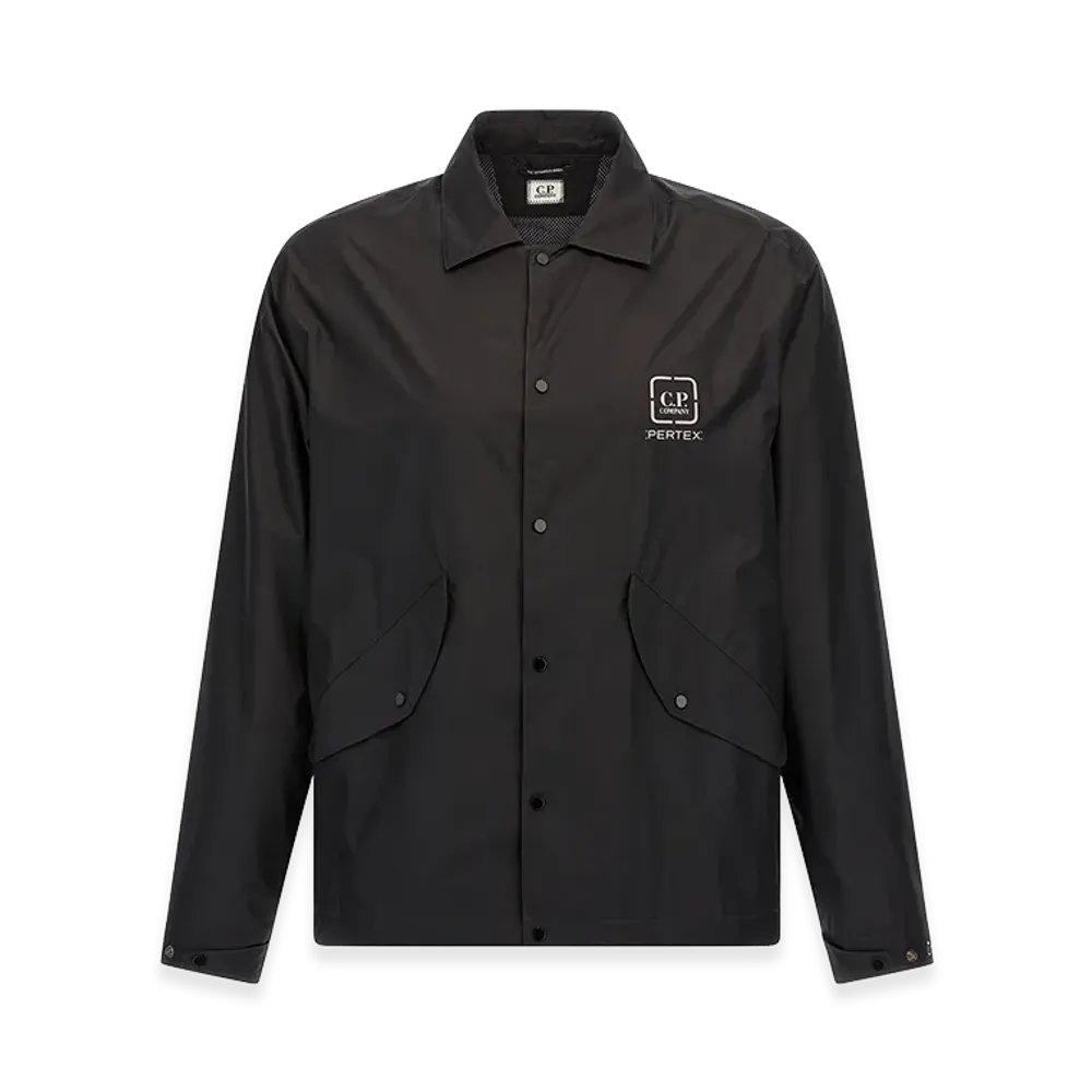 C.P. Company "Metropolis Series Pertex" Overshirt "Black"